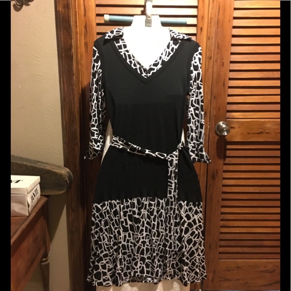 Classy mid length dress